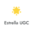 insignia estrella ugc